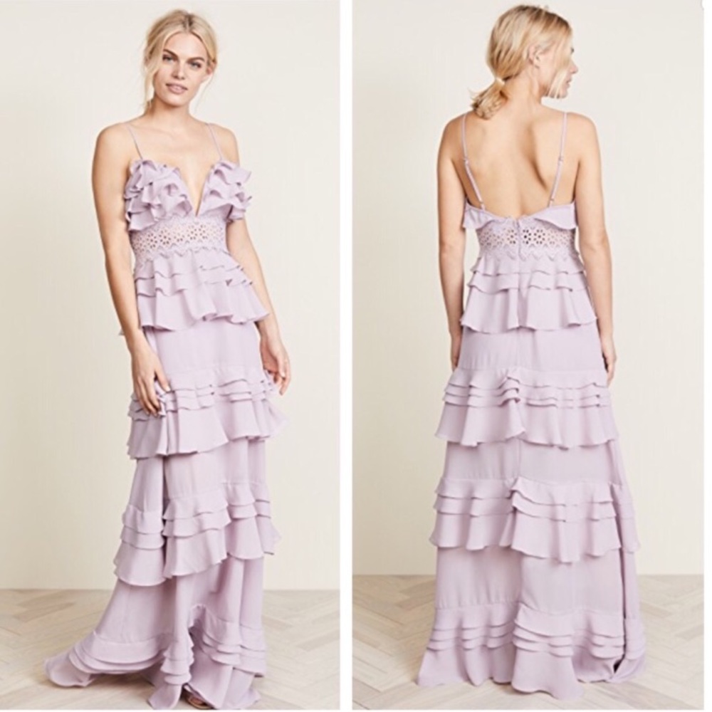 Dusty violet  dress
